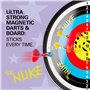 Target Darts Luke Littler Ensemble de Jeu de Fléchettes Magnétique pour Enfants | Édition Joueur « The Nuke » Ensemble de Jeu de