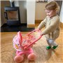 Babyboo Poussette 4 en 1 My First Landau | Imprimé Jungle | Poussette pour enfants, nacelle, siège bébé | Accessoires de poupées