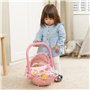 Babyboo Poussette 4 en 1 My First Landau | Imprimé Jungle | Poussette pour enfants, nacelle, siège bébé | Accessoires de poupées