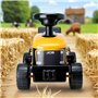 JCB Fastrac Porteur Pied au Sol | Tracteur JCB pour Tout-Petits | Voiture de Construction Porteur | Klaxon couineur et Un Rangem