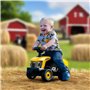 JCB Fastrac Porteur Pied au Sol | Tracteur JCB pour Tout-Petits | Voiture de Construction Porteur | Klaxon couineur et Un Rangem