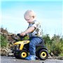 JCB Fastrac Porteur Pied au Sol | Tracteur JCB pour Tout-Petits | Voiture de Construction Porteur | Klaxon couineur et Un Rangem