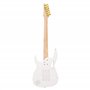 Steve Vai : JEMV7 – Réplique de guitare miniature – Cadeaux de musique – Ornement fait main échelle 1/4 – Comprend une boîte de 