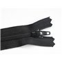 YKK Paquet de 10 Meilleure qualité Nylon Noir 19cm Nylon extrémité fermée Zip. Fermeture éclair