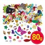 les décorations de carte et les collages