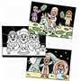 Baker Ross FC508 Lot de 10 images d'art en feutre pour enfants