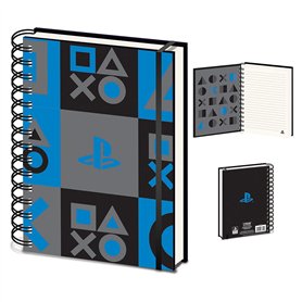 Pyramid International Cahier ligné Playstation A5 à spirale (Core Essentials Design) – Produit officiel