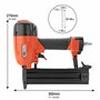 Tacwise DFN50V Pistolet à Clous à Finition Pneumatique, Utilise des Clous de Type 160 (16G) / 20 - 50 mm