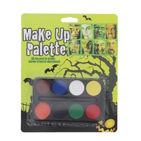 Zac's Alter Ego Kit de maquillage pour déguisement - Palette de 8 couleurs avec applicateur
