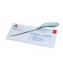 Alba OULCUT M Ouvre-lettre manuel ergonomique Gris métal