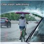 HONEHOY Balais d'essuie-Glace Avant, pour Ford Kuga MK1 2008-2012(24"+17") Brosses à vitres, essuie-Glace Voiture fenêtre Bras d