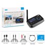 Émetteur Audio Bluetooth 5.0 2 en 1 pour TV PC Casque HiFi Haut-Parleur August MR280 Adaptateur avec Bypass Faible Latence Multi