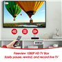 Décodeur TNT HD avec Disque Dur de 256GB - August DVB502 - TNT HD Double Tuner pour Regarder et Enregistrer simultanément, Guide