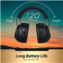August EP120 - Casque Anti bruit Bluetooth 5.4 avec Micro - Réduction du bruit SNR 30dB, Réglable Confortable, Protection Auditi