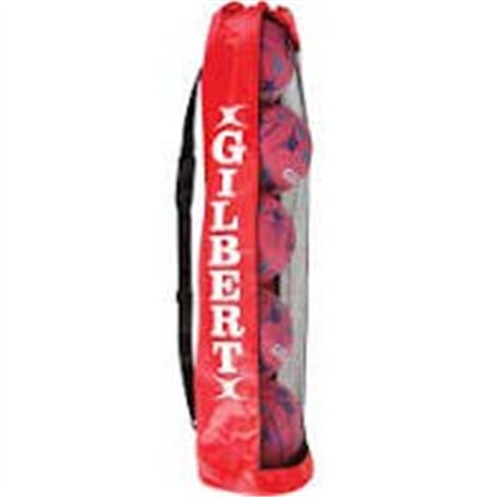 Gilbert Netball tubulaire Boule Tube Sac fourre-tout – Bleu/Rouge ou Noir Options