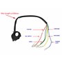 Commutateur Interrupteur Universel Phare et Plein Phare et Coupe Circuit pour Moto | Quad