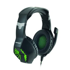 INTEMPO EE3358 Casque de Gaming WS18 avec Microphone Rétractable