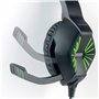 INTEMPO EE3358 Casque de Gaming WS18 avec Microphone Rétractable, Casque de Jeu Interactif avec Isolation Phonique, 3.5 mm Jack,