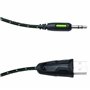 INTEMPO EE3358 Casque de Gaming WS18 avec Microphone Rétractable, Casque de Jeu Interactif avec Isolation Phonique, 3.5 mm Jack,