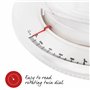 Salter 811 WHWHDR Balance de Cuisine Mécanique Traditionnelle avec Bol, Balance avec Cadran Rotatif Analogique, Ajouter & Peser,