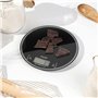 Salter Balance de cuisine ronde– Balances numériques pour la cuisson et la cuisson, mesure des liquides et des fluides, écran LC