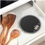 Salter Balance de cuisine ronde– Balances numériques pour la cuisson et la cuisson, mesure des liquides et des fluides, écran LC
