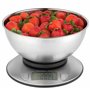 Salter Balance De Cuisine Avec Bol – Mesure Multiple, Mesure Du Liquide, Capacité Maximale De 5kg/11lb, Bol En Acier 2L, Écran L