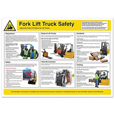 Vsafety A2wc006 chariot élévateur Camion de sécurité A2 Tableau