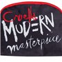Cruella Trousse de maquillage pour femme Disney Villians Trousse de toilette en peluche, Noir , Taille unique, Trousse de maquil
