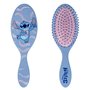 Disney Stitch Ensemble d'accessoires de beauté pour fille avec brosse à cheveux + trousse de maquillage + 2 chouchous Stitch Cof