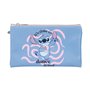 Disney Stitch Ensemble d'accessoires de beauté pour fille avec brosse à cheveux + trousse de maquillage + 2 chouchous Stitch Cof
