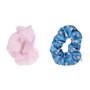 Disney Stitch Ensemble d'accessoires de beauté pour fille avec brosse à cheveux + trousse de maquillage + 2 chouchous Stitch Cof