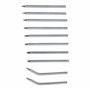Silverline 675071 Jeu de 10 pannes de fer à souder 40 W