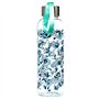 Puckator BOT170 Bouteille d'eau réutilisable en Plastique avec Couvercle métallique Motif Pivoine 500 ML, Unique