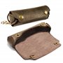 TUFF LUV Étui en Cuirette Rustique pour Harmonica - Boucle de Ceinture