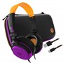 Kit d'accessoires de voyage STEALTH Premium pour Nintendo Switch et Switch Lite - Orange et Violet