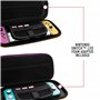 Kit d'accessoires de voyage STEALTH Premium pour Nintendo Switch et Switch Lite - Orange et Violet