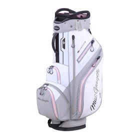 MACGREGOR Golf MACTEC 15 Series Sac de Golf résistant à l'eau pour Femme Blanc/orchidée 25