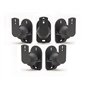 Pack de 5 Support Mural Universel Pour Enceintes Satellites/Système Home Cinéma