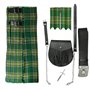 Tartanista - Ensemble kilt 5 pièces Honour Of Scotland - homme - irlandais - Tour de taille 86cm longueur 61cm
