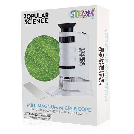 WOW! STUFF Mini-Magnum Microscope de Poche pour Enfant