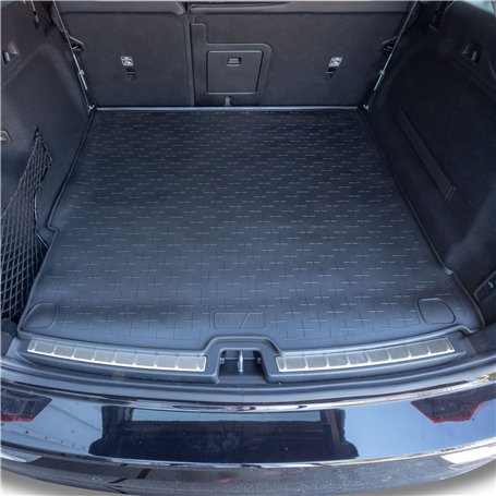 Travall Liner Tapis en Caoutchouc Compatible avec Volvo XC60 (2017 et Ultérieur) TBM1171 - Tapis de Coffre en Caoutchouc sur Mea
