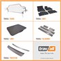 Travall Liner Tapis en Caoutchouc Compatible avec Volvo XC60 (2017 et Ultérieur) TBM1171 - Tapis de Coffre en Caoutchouc sur Mea