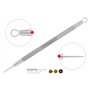 Suvorna Professional Extracteur de points noirs, Extracteur de milium, Extracteur de points blancs, Extracteur de boutons, Lance