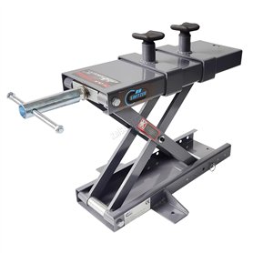 SwitZer Cric de réparation de moto 500 kg - Capacité de levage élevée - Support réglable - Poste de travail réglable - 45 x 15 c