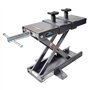 SwitZer Cric de réparation de moto 500 kg - Capacité de levage élevée - Support réglable - Poste de travail réglable - 45 x 15 c