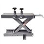 SwitZer Cric de réparation de moto 500 kg - Capacité de levage élevée - Support réglable - Poste de travail réglable - 45 x 15 c