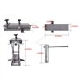 SwitZer Cric de réparation de moto 500 kg - Capacité de levage élevée - Support réglable - Poste de travail réglable - 45 x 15 c