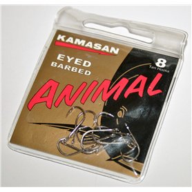 KAMASAN Animal Eyed barbelé Crochets