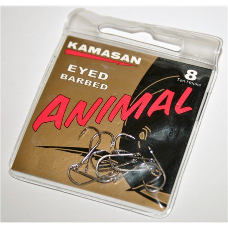 KAMASAN Animal Eyed barbelé Crochets